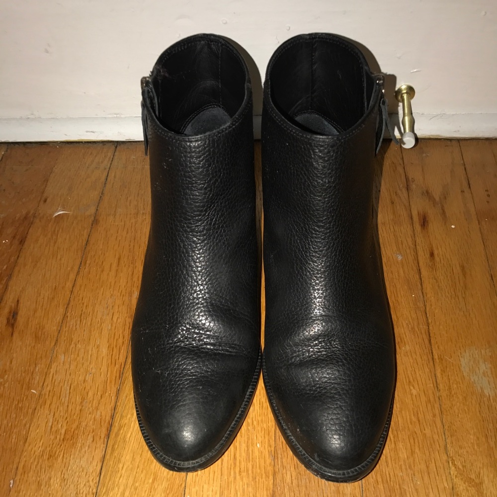 Frankie tumbled leather ankle boots