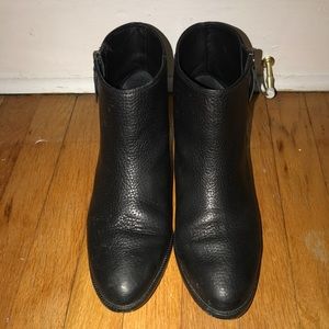 Frankie tumbled leather ankle boots