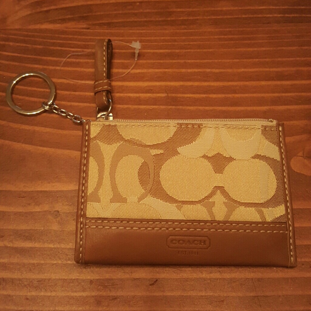 Coach Mini Wallet Key Chain