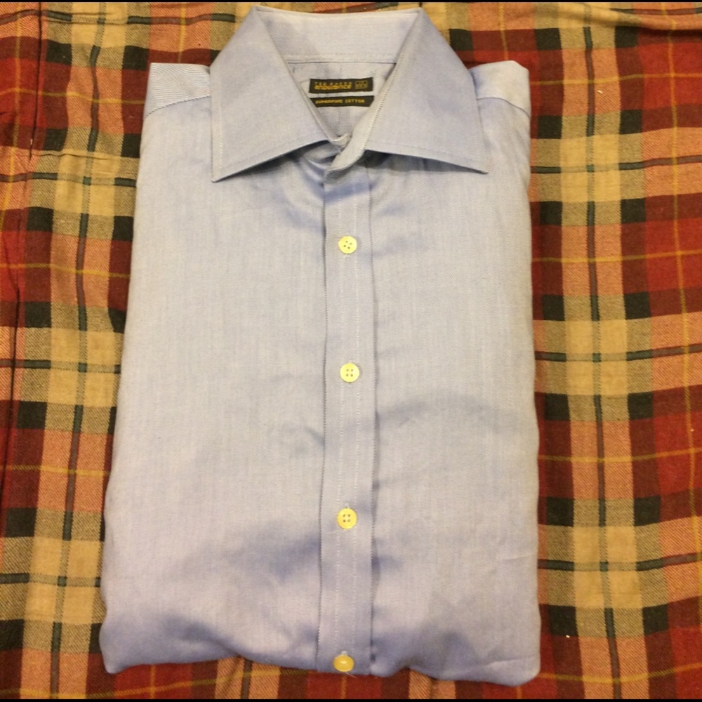 Ted baker endurance 17 43.5 cufflink blue long slv