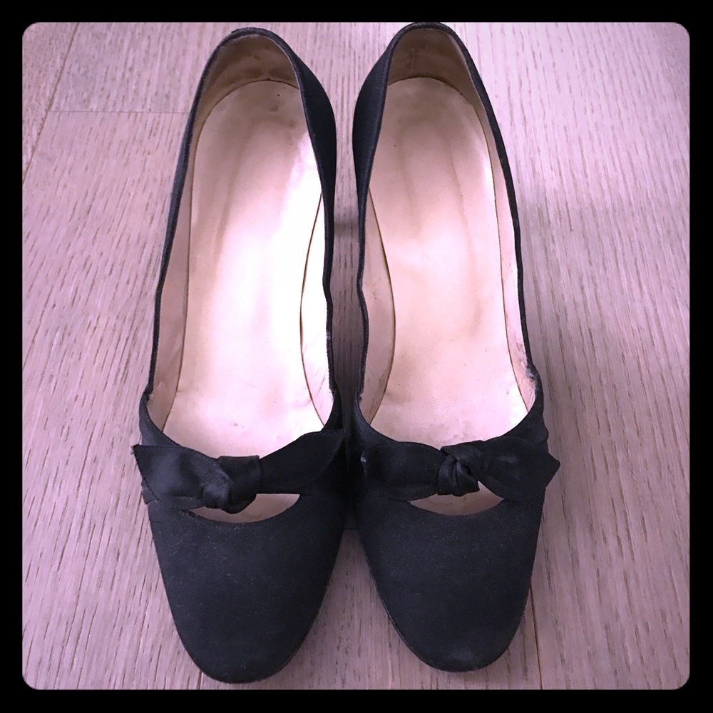 Authentic Louboutin Black Pumps Sz 36.5
