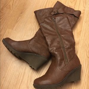 New brown boots!