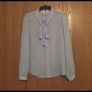 Baby Blue Blouse