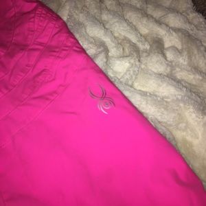 Pink Spider snow pants
