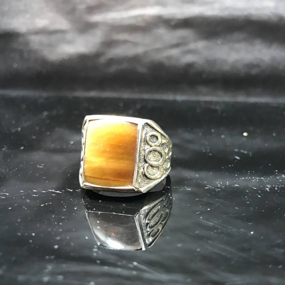 💛SALE💛Signed tigers eye ring