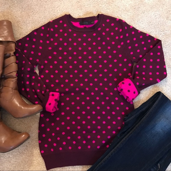 The Limited Polka Dot Sweater - Picture 2 of 5