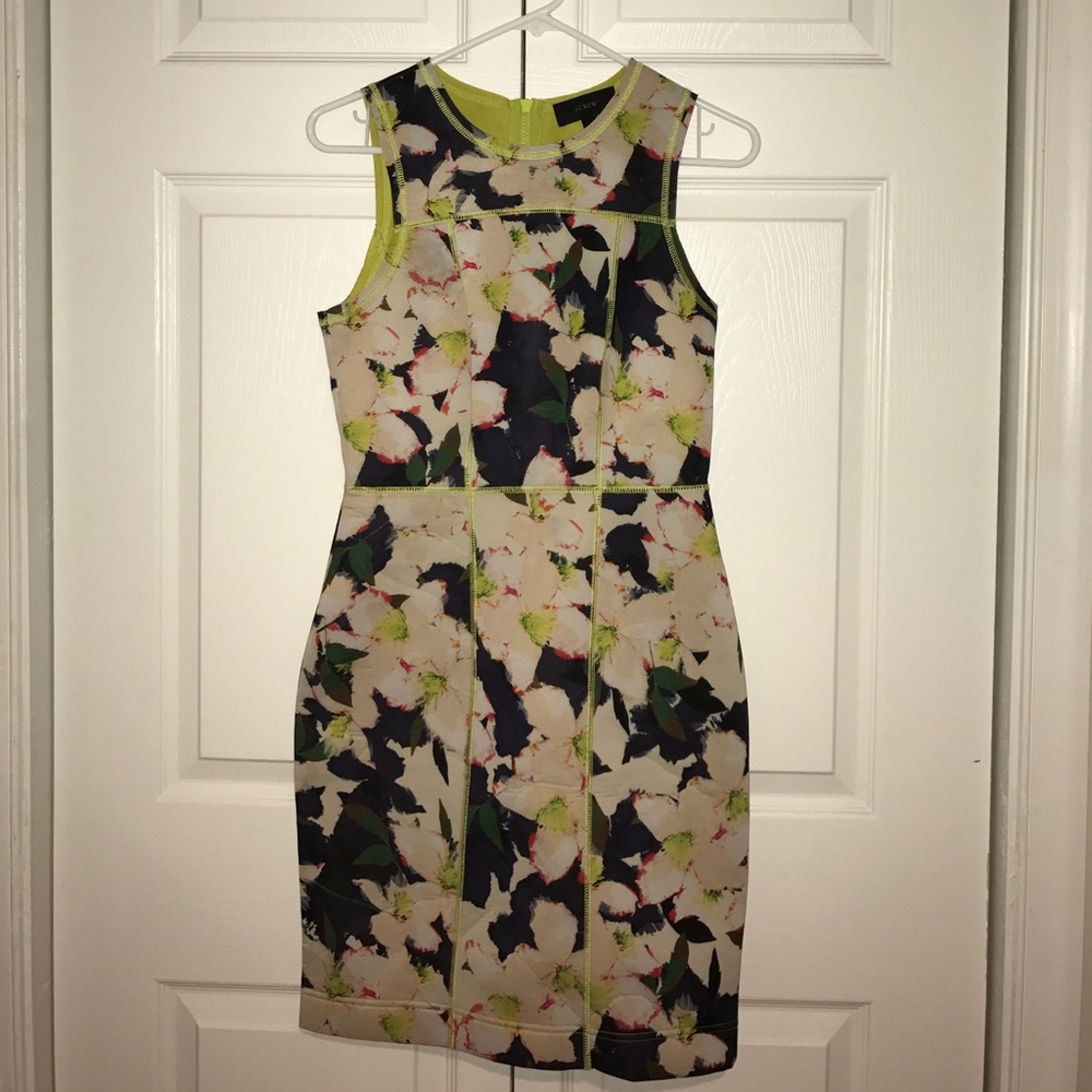 Floral J. Crew dress