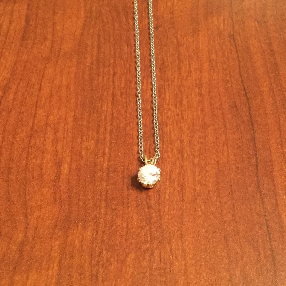 CZ Pendant Necklace