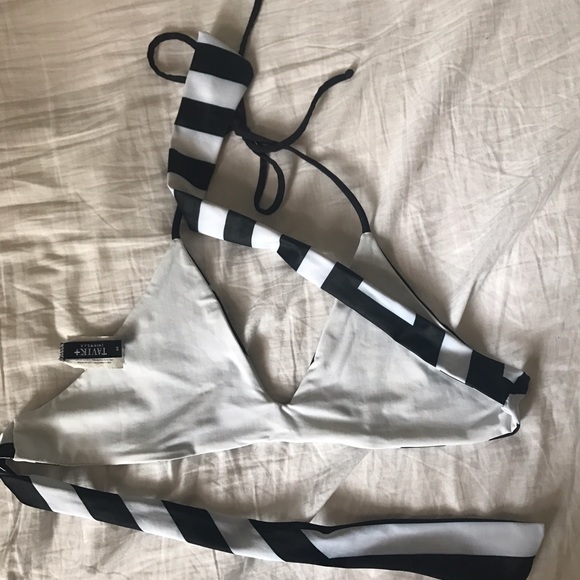 Tavik Day Dreamer Striped Bikini Top - Picture 3 of 5