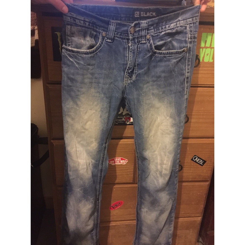 Men's BLACK jeans