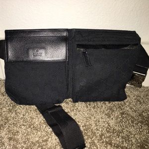 Gucci Black GG Canvas Travel Bag - 100% authentic!