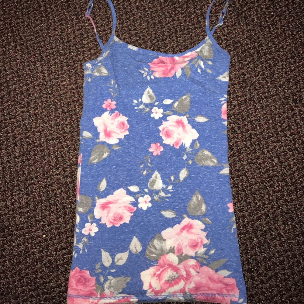 aeropostale floral tank top