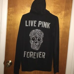 Victoria's Secret hoodie skull