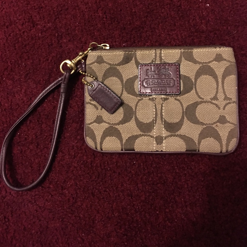 Coach Wristlet