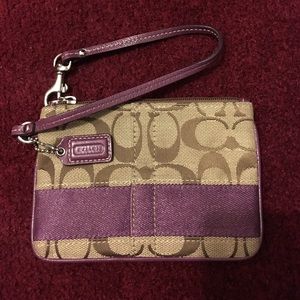 Coach Wristlet
