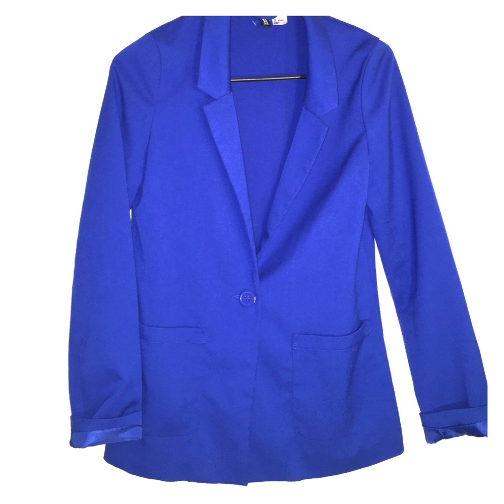 Royal Blue Boyfriend Blazer