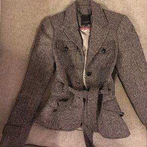 Ted Baker Women's Houndstooth Blazer/Jacket Size 1