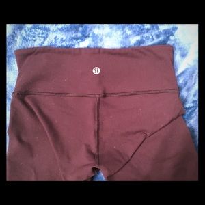 Lululemon wonderunder lowrise long tights