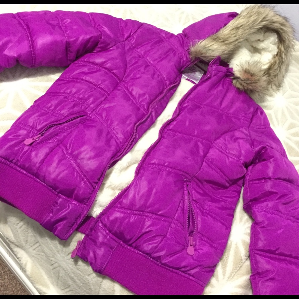 Justice rain jacket for girls