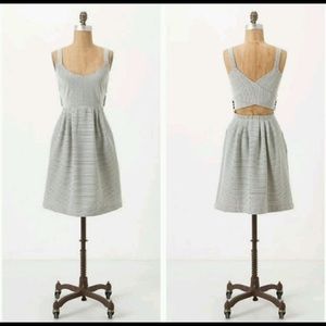 MOVING SALE-Anthro Knit Ponte Stripe Dress