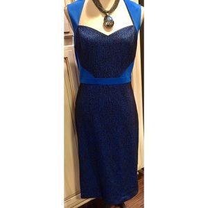 Bebe Blue Heart Cut-Out Dress💙