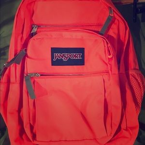 Jansport big student backpack. Tahitian orange