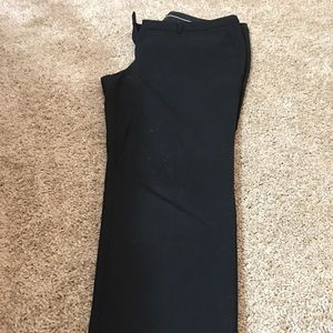 Stylus Twill Black Cropped Pants