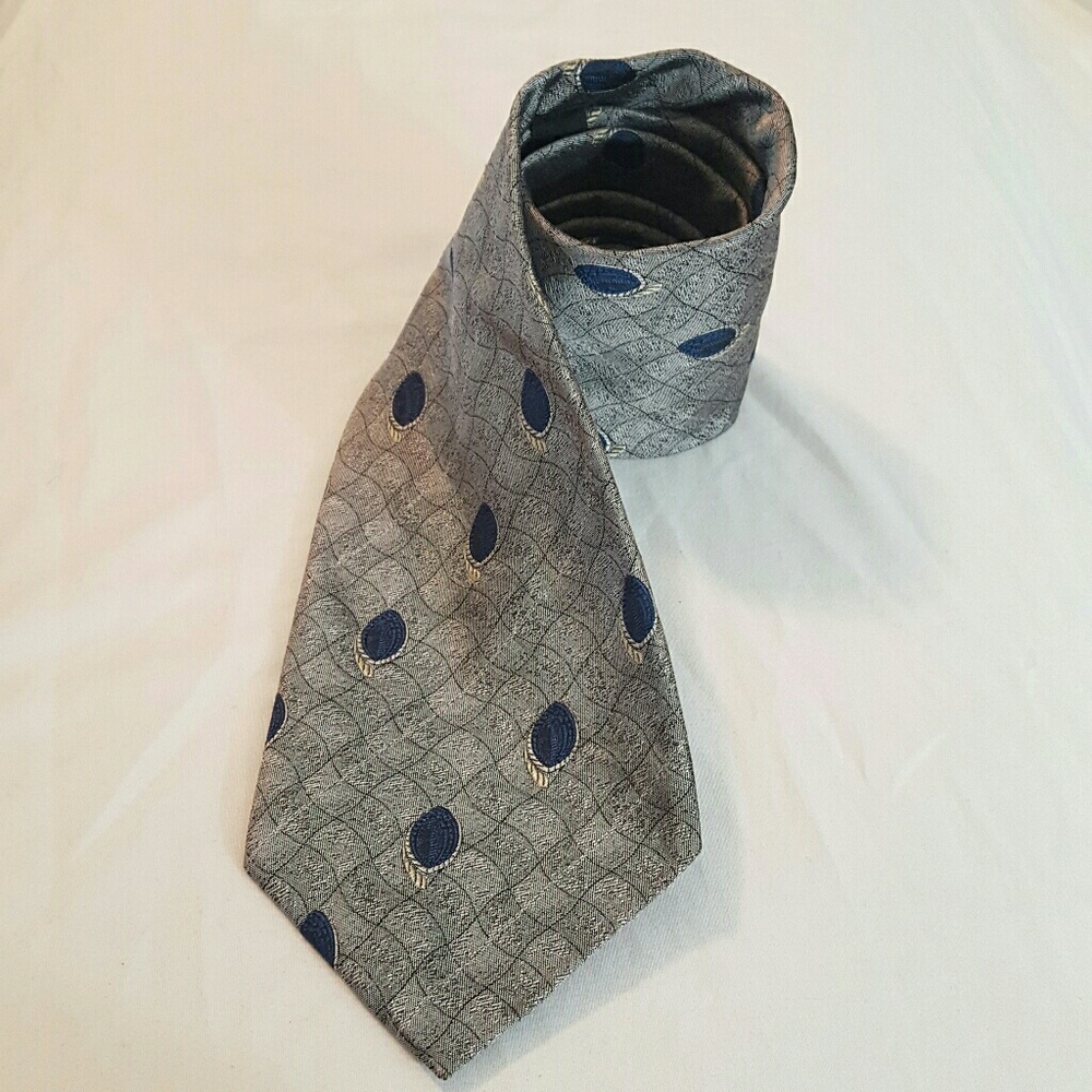 Vintage Zianetti Italian 100% Silk tie