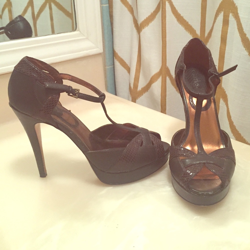 Charles by Charles David T-Strap Heels