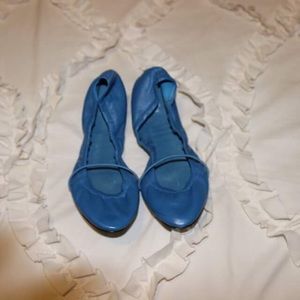 Kate Spade Blue Saturday Flats
