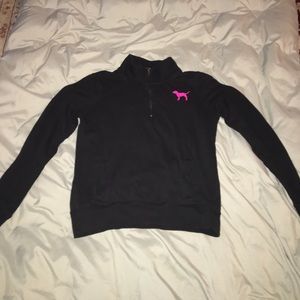 PINK quarter-zip