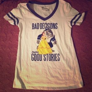 Beauty and the Beast tee shirt