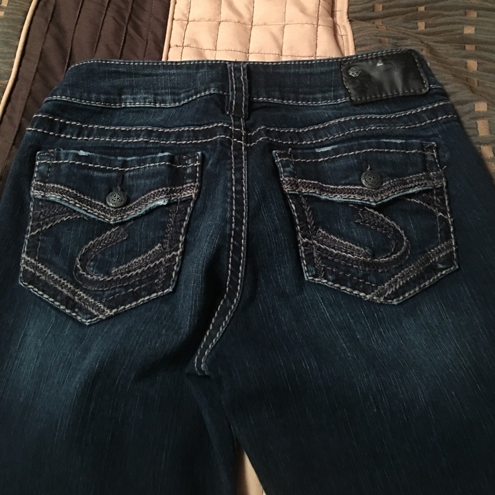 Silver Suki jeans 27x 31 very nice !!!