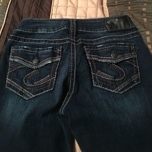 Silver Suki jeans 27x 31 very nice !!!