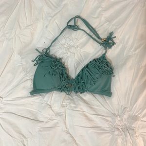 Victoria Secret fringe bikini top