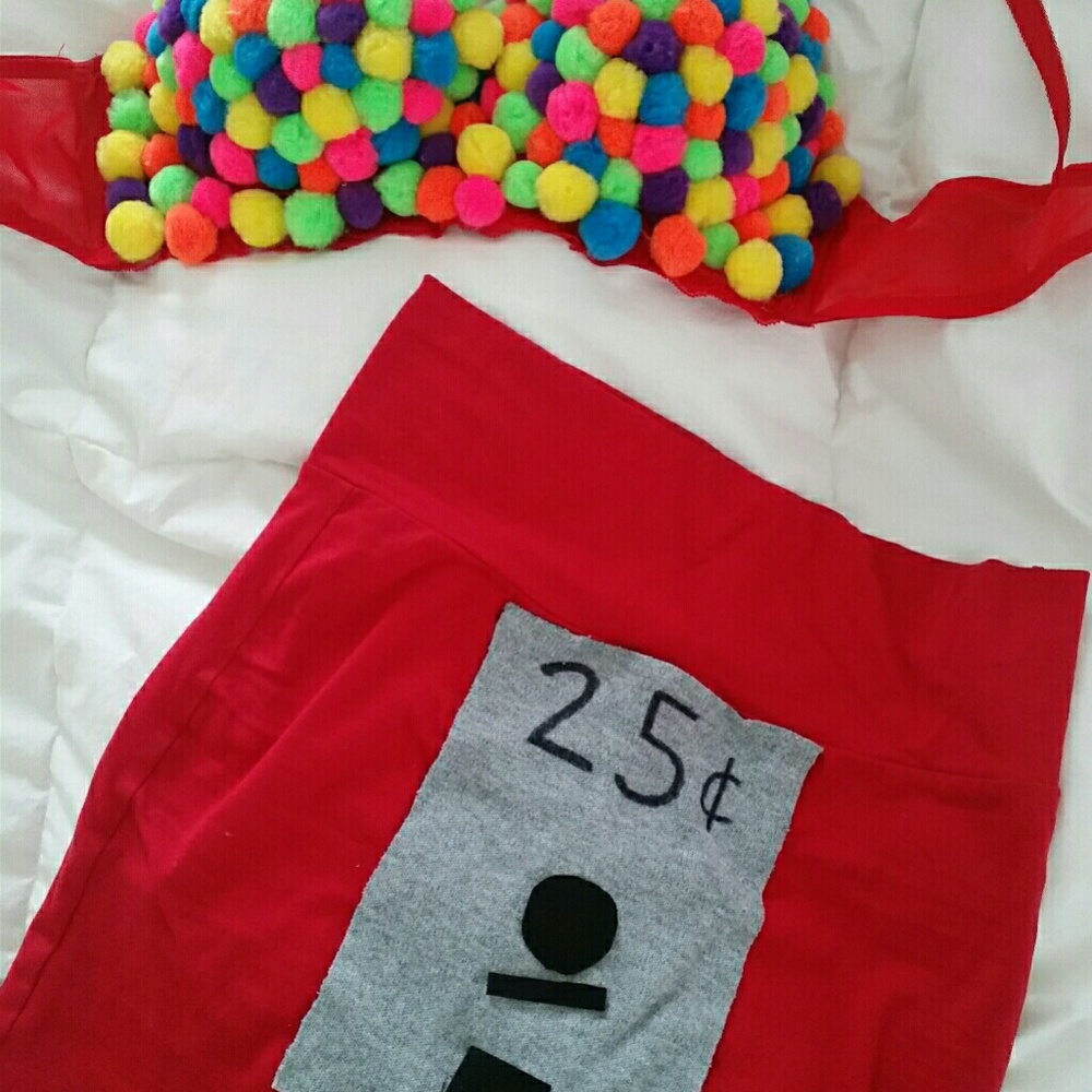 Bubble gum costume