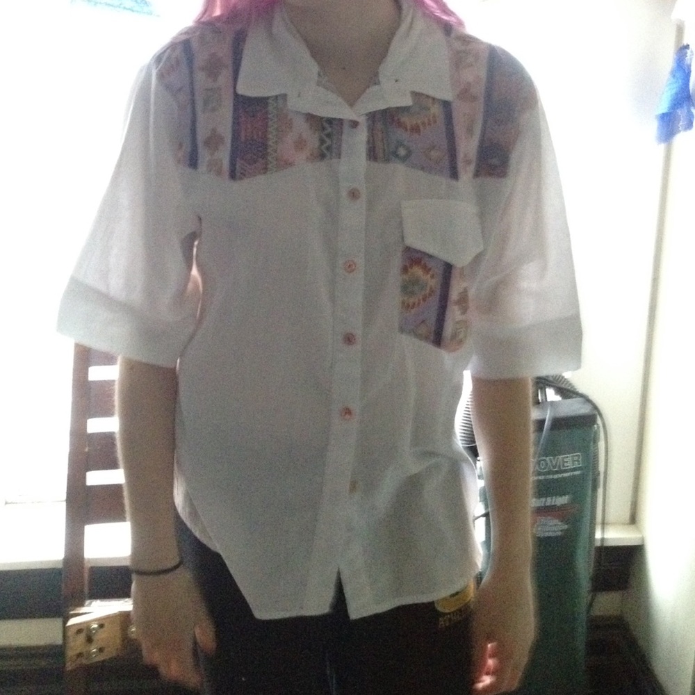Vintage Button UP