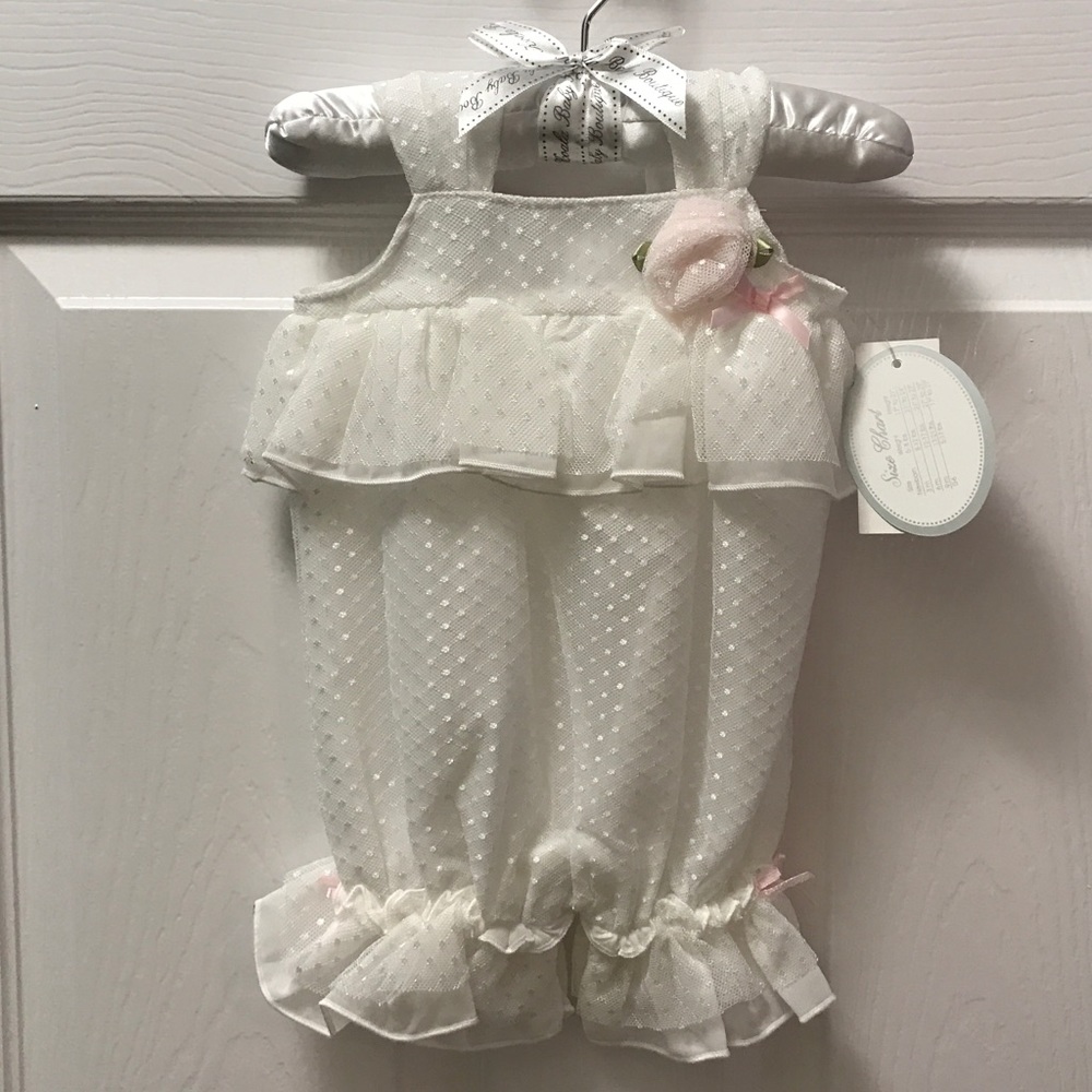 Beautiful Baby girl lace one piece 3months NWT