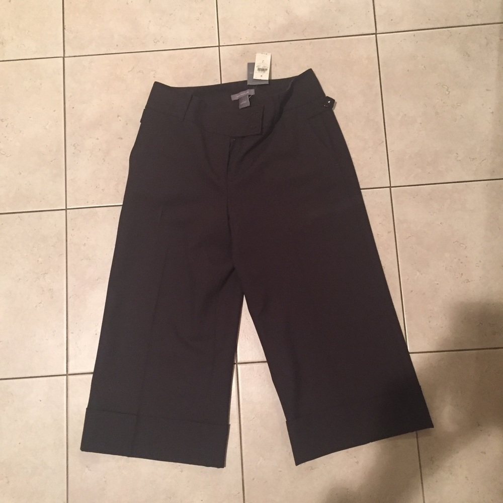 Ann Taylor Capri, Dark Gray Cropped Pants