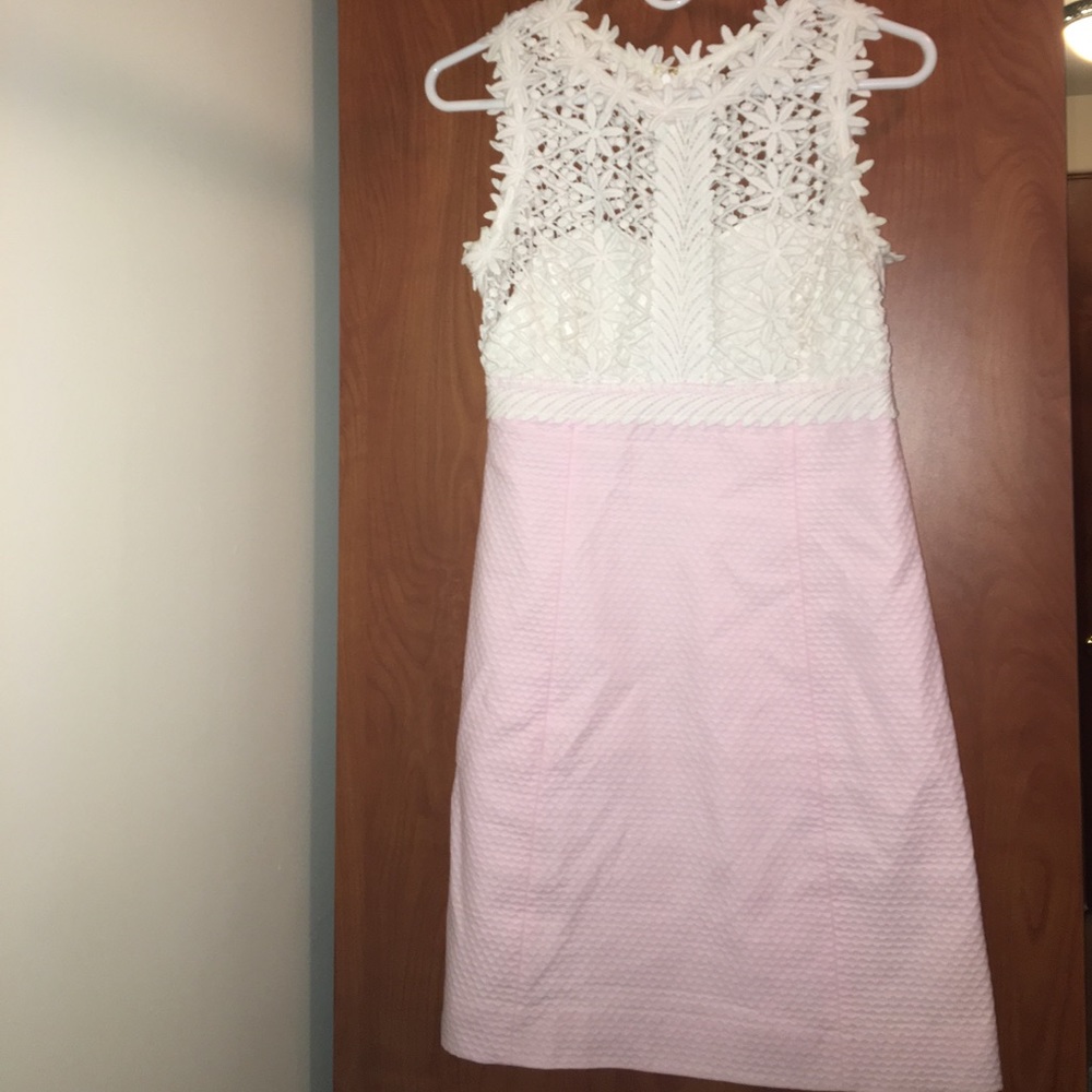 Pink&White Lilly Dress