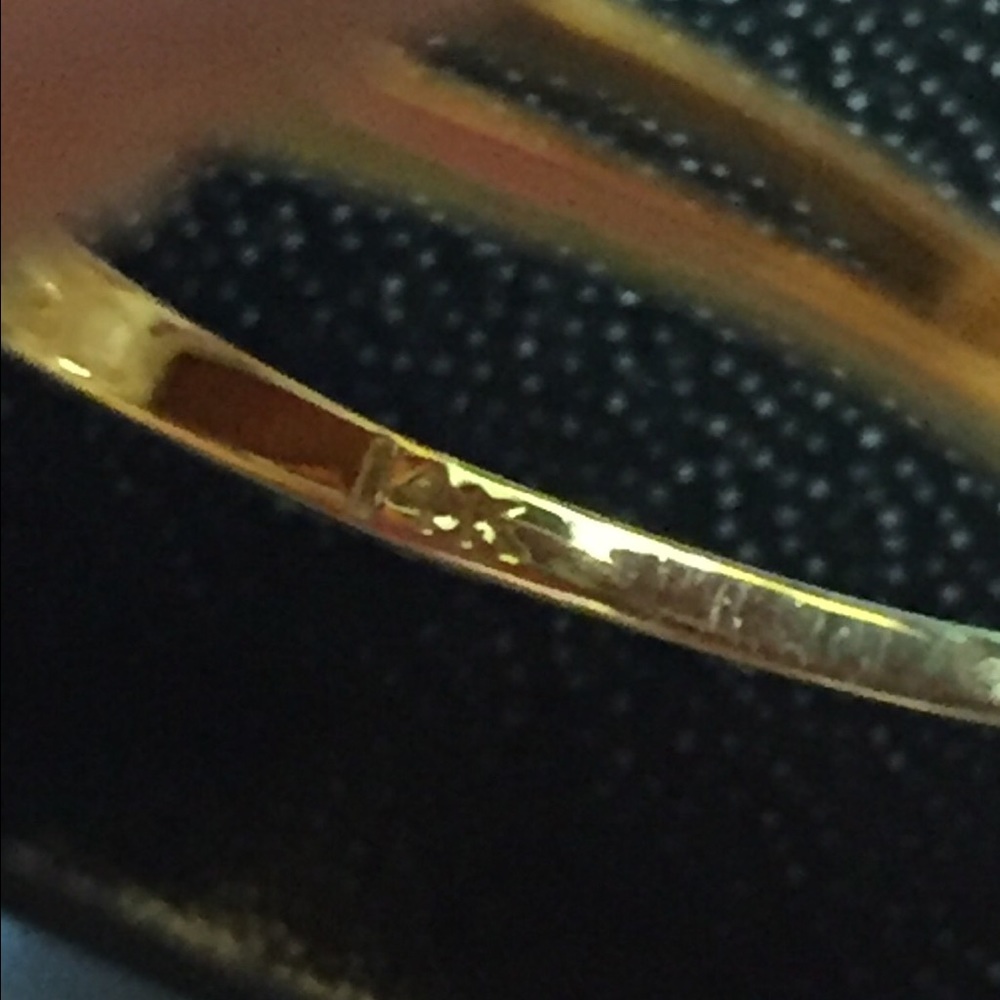 14k gold and large CZ 💎 💍 - Picture 5 of 5