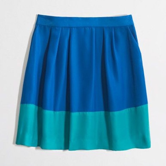 J. Crew Dresses & Skirts - j crew color block skirt
