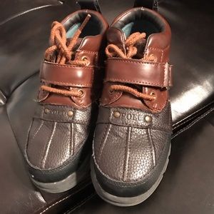 Boy polo boots