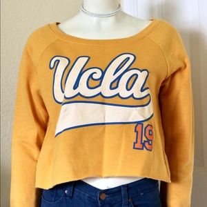 UCLA Crop Top Sweatshirt