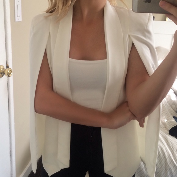 jacket with arm slits