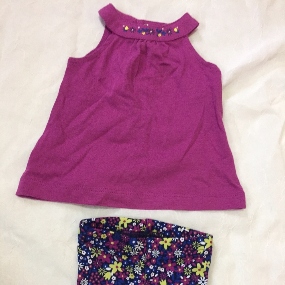 Carter's Newborn girl tank and shorts