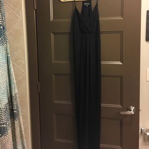 Long black dress
