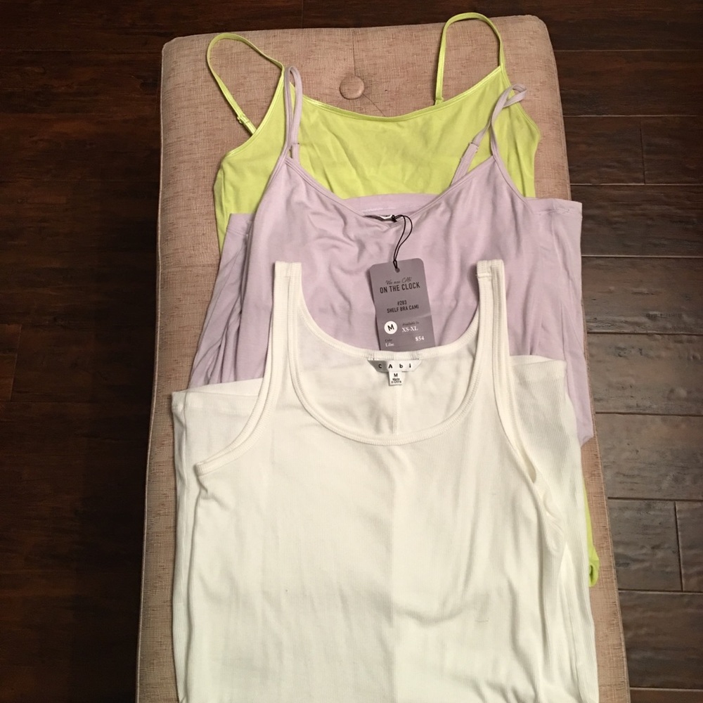 CAbi camisoles- lot of 3