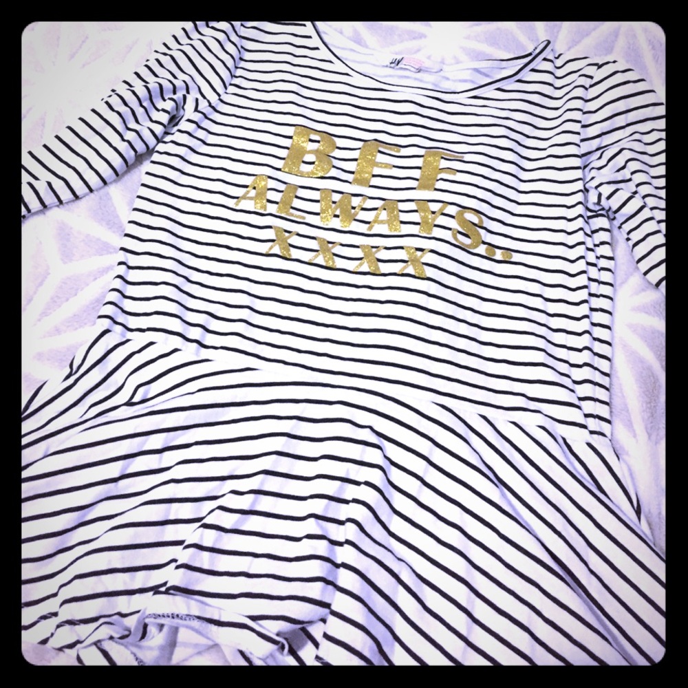 An H&M ruffled crop top