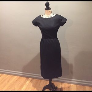50's Era Black Dress
